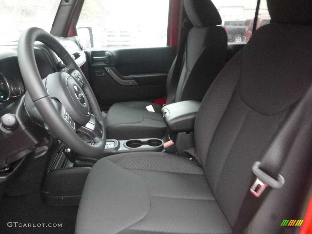 2018 Wrangler Unlimited Sport 4x4 - Firecracker Red / Black photo #15