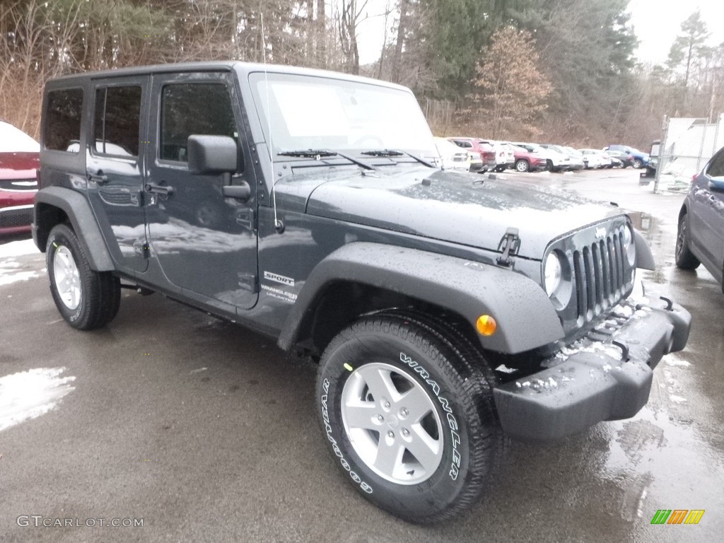 Rhino 2018 Jeep Wrangler Unlimited Sport 4x4 Exterior Photo #124461729