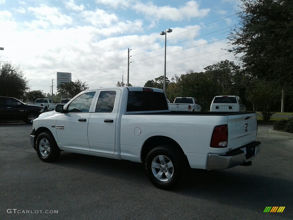 2018 1500 Tradesman Quad Cab - Bright White / Black/Diesel Gray photo #3