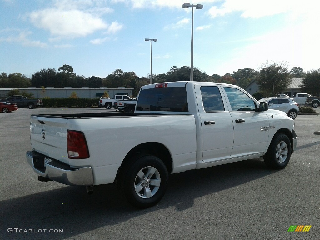 2018 1500 Tradesman Quad Cab - Bright White / Black/Diesel Gray photo #5