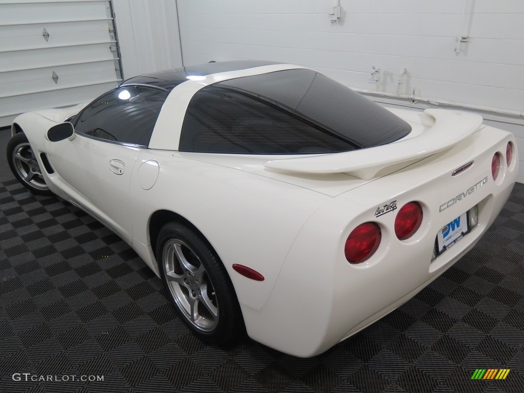 2002 Corvette Coupe - Speedway White / Black photo #12