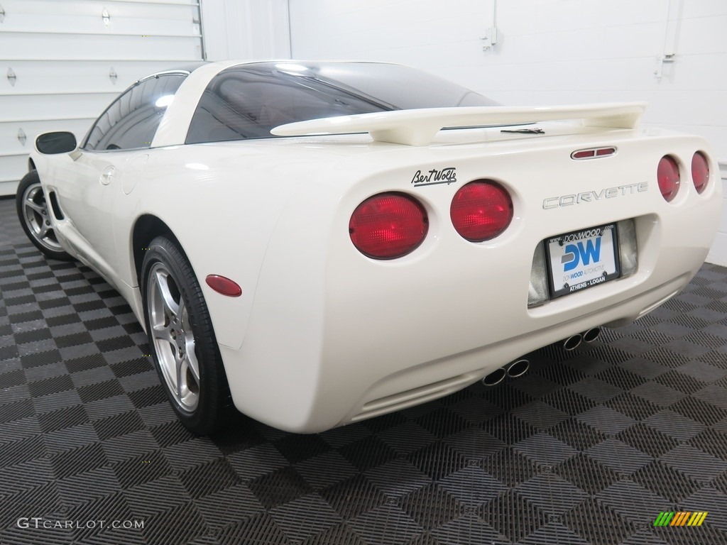 2002 Corvette Coupe - Speedway White / Black photo #13