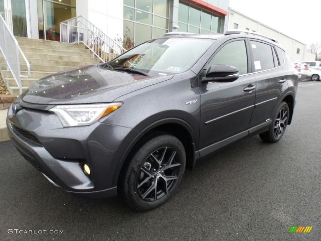 Magnetic Gray Metallic 2018 Toyota RAV4 SE AWD Hybrid Exterior Photo #124462812