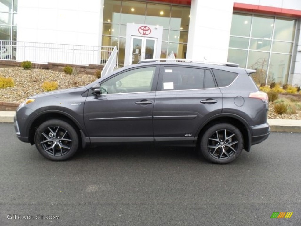 Magnetic Gray Metallic 2018 Toyota RAV4 SE AWD Hybrid Exterior Photo #124462827