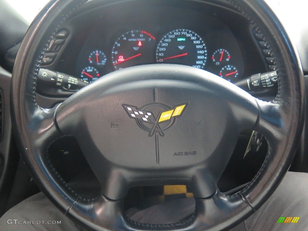 2002 Corvette Coupe - Speedway White / Black photo #18