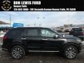 2018 Shadow Black Ford Explorer Platinum 4WD  photo #1