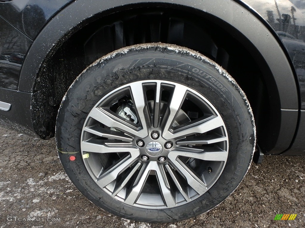 2018 Explorer Platinum 4WD - Shadow Black / Ebony Black photo #2