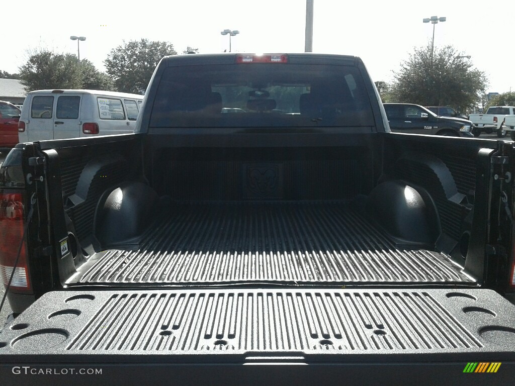 2018 1500 Express Crew Cab 4x4 - Brilliant Black Crystal Pearl / Black/Diesel Gray photo #19