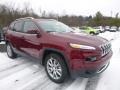 Velvet Red Pearl 2018 Jeep Cherokee Limited 4x4 Exterior