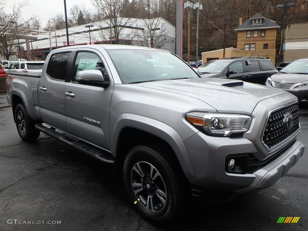 2018 Tacoma TRD Sport Double Cab 4x4 - Silver Sky Metallic / Graphite w/Gun Metal photo #1