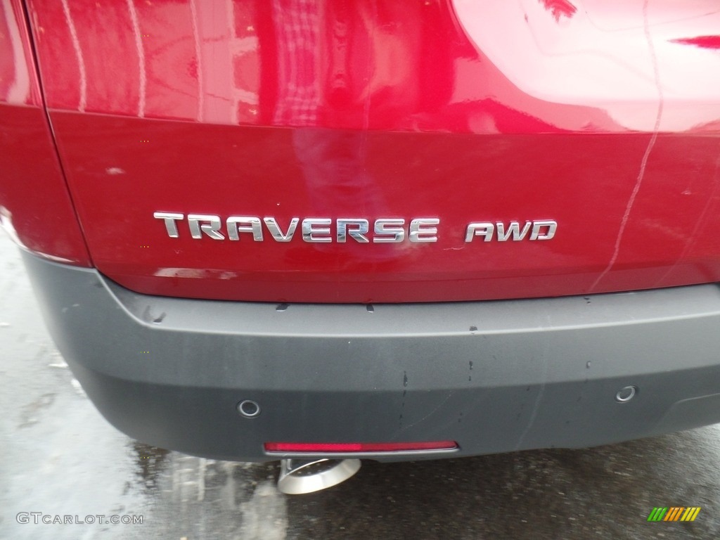 2018 Traverse LT AWD - Cajun Red Tintcoat / Jet Black photo #10