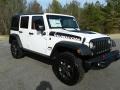 2018 Bright White Jeep Wrangler Unlimited Rubicon Recon 4x4  photo #4