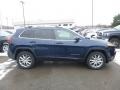 2018 Patriot Blue Pearl Jeep Cherokee Limited 4x4  photo #6