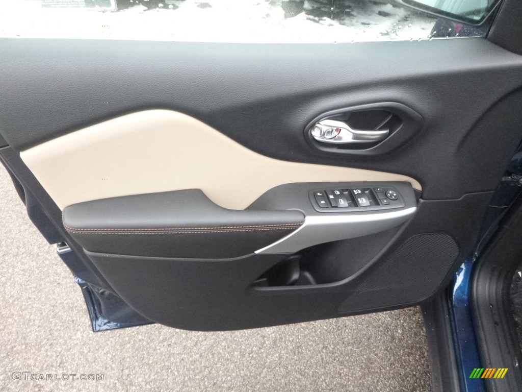 2018 Cherokee Limited 4x4 - Patriot Blue Pearl / Black photo #13