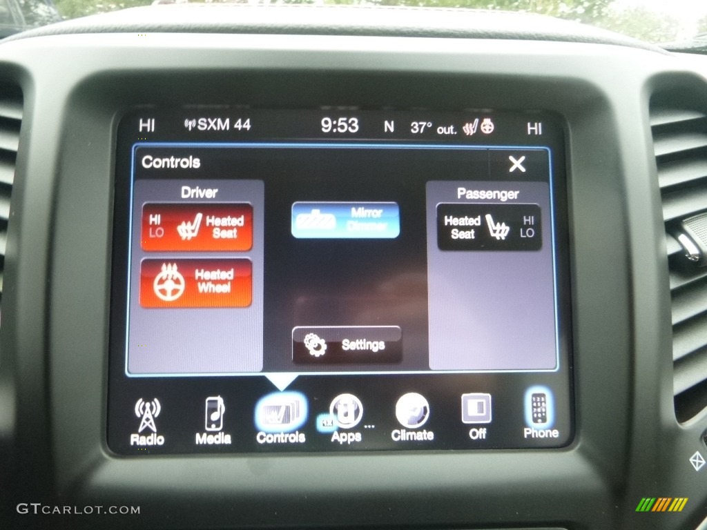 2018 Cherokee Limited 4x4 - Patriot Blue Pearl / Black photo #17