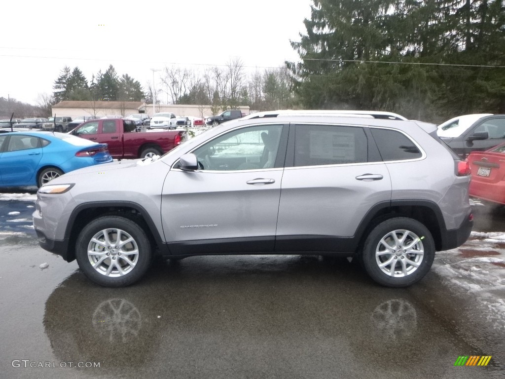 2018 Cherokee Latitude 4x4 - Billet Silver Metallic / Black photo #2