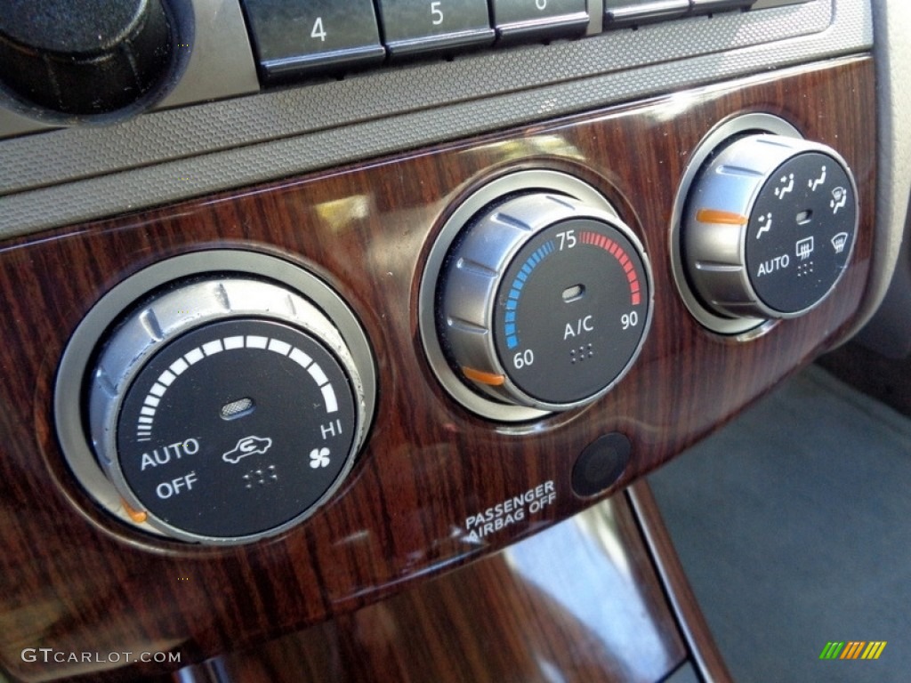 2006 Altima 3.5 SL - Satin White Pearl / Blond photo #57