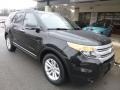 2014 Tuxedo Black Ford Explorer XLT 4WD  photo #3