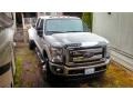 White Platinum Tri-Coat - F350 Super Duty Platinum Crew Cab 4x4 Dually Photo No. 3