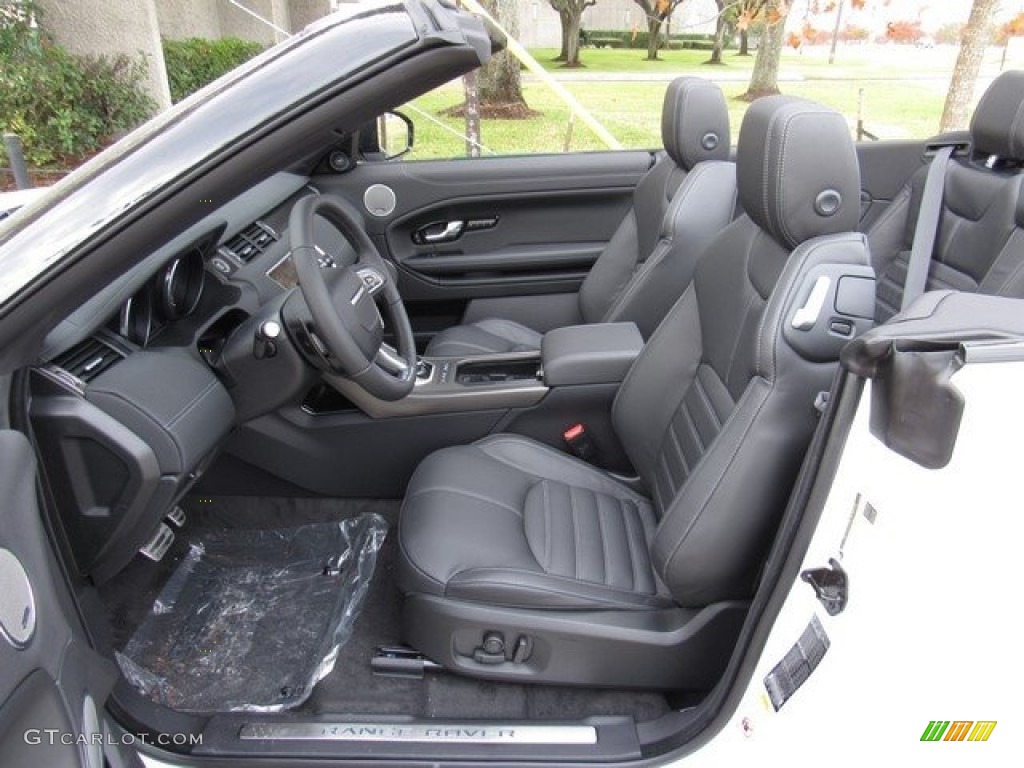 Ebony Interior 2018 Land Rover Range Rover Evoque Convertible HSE Dynamic Photo #124469268