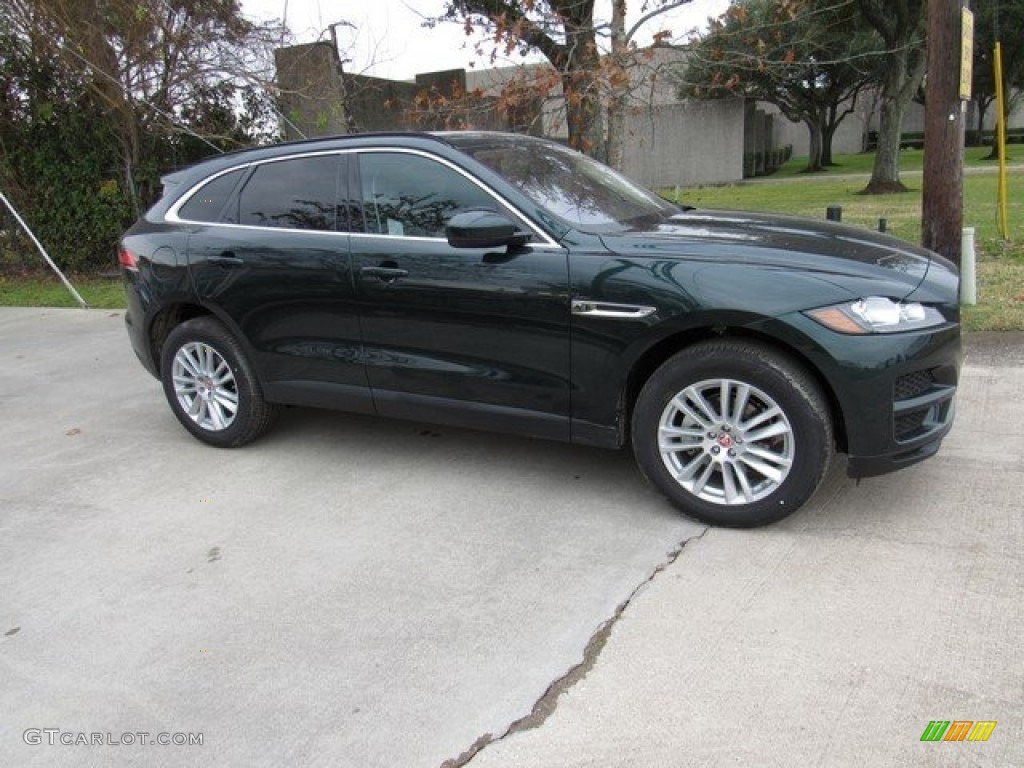 British Racing Green Metallic Jaguar F-PACE