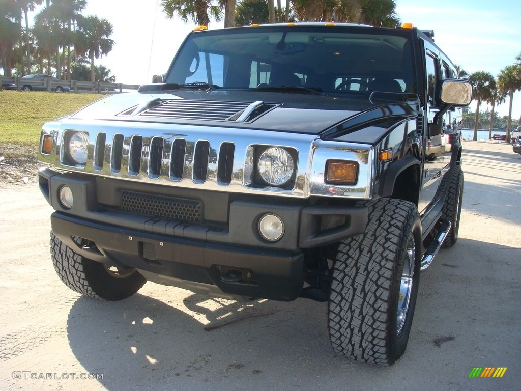 2005 H2 SUV - Black / Ebony Black photo #36