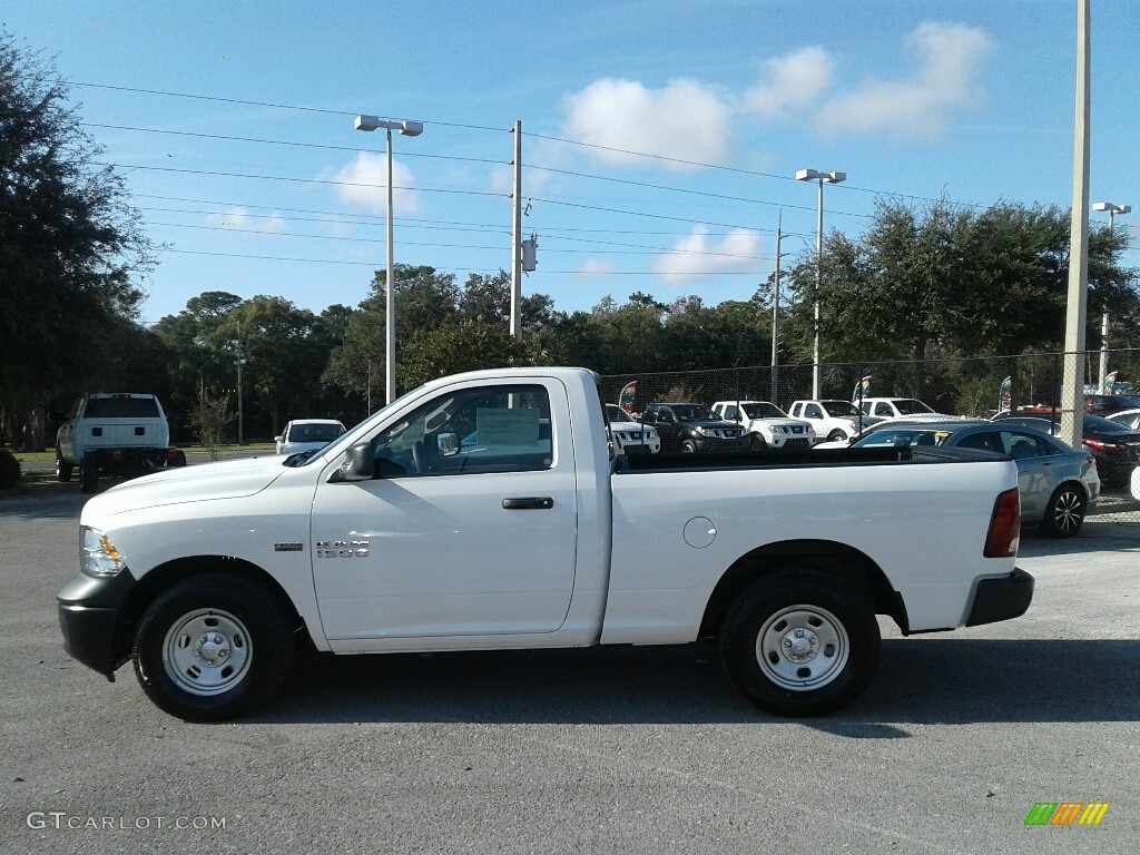 2018 1500 Tradesman Regular Cab - Bright White / Black/Diesel Gray photo #2