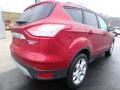 2014 Ruby Red Ford Escape Titanium 2.0L EcoBoost 4WD  photo #2