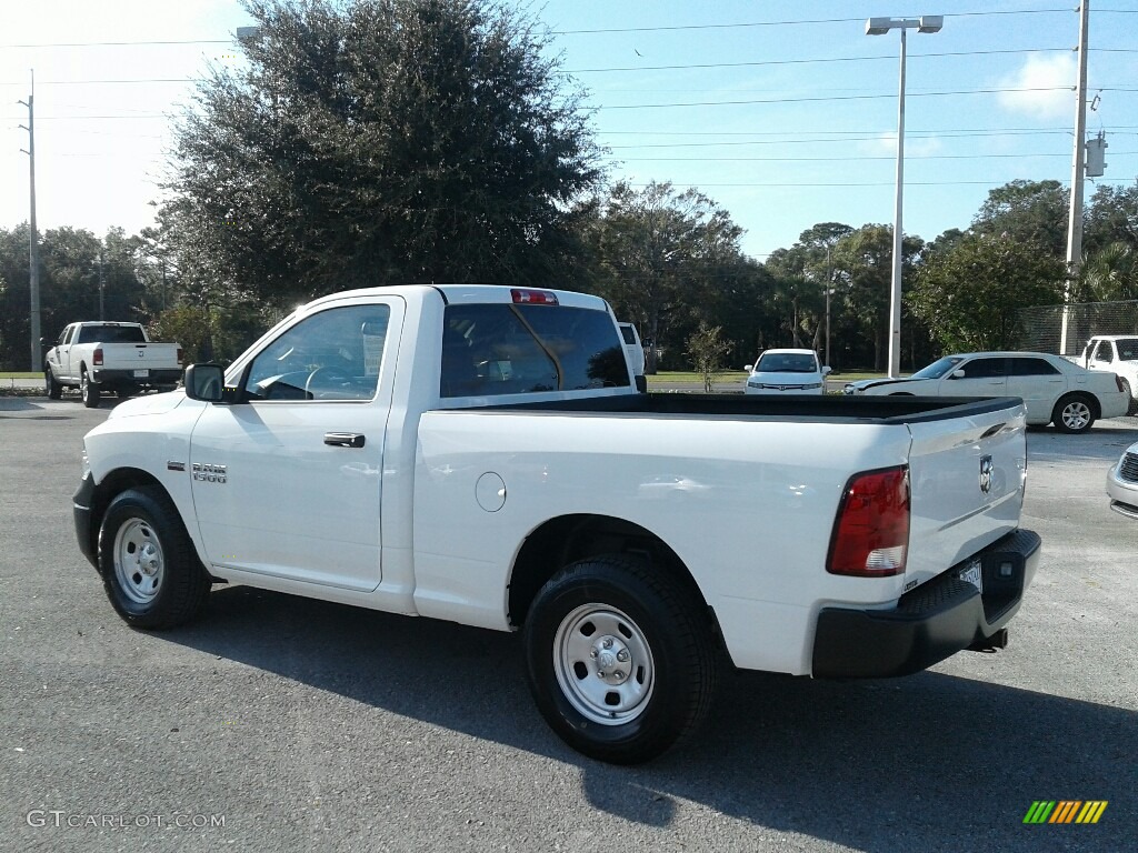 2018 1500 Tradesman Regular Cab - Bright White / Black/Diesel Gray photo #3