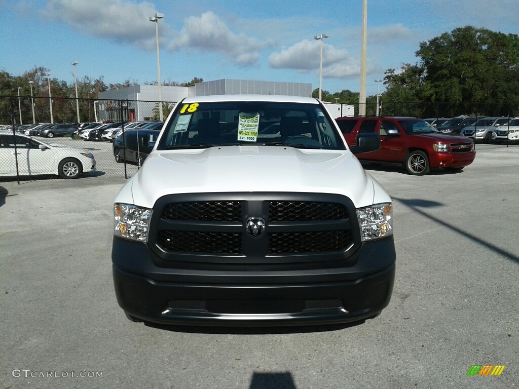 2018 1500 Tradesman Regular Cab - Bright White / Black/Diesel Gray photo #8