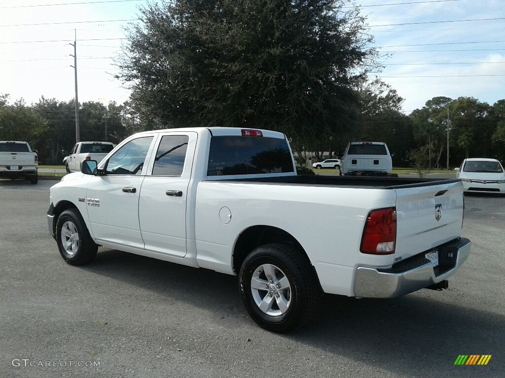 2018 1500 Tradesman Quad Cab - Bright White / Black/Diesel Gray photo #3