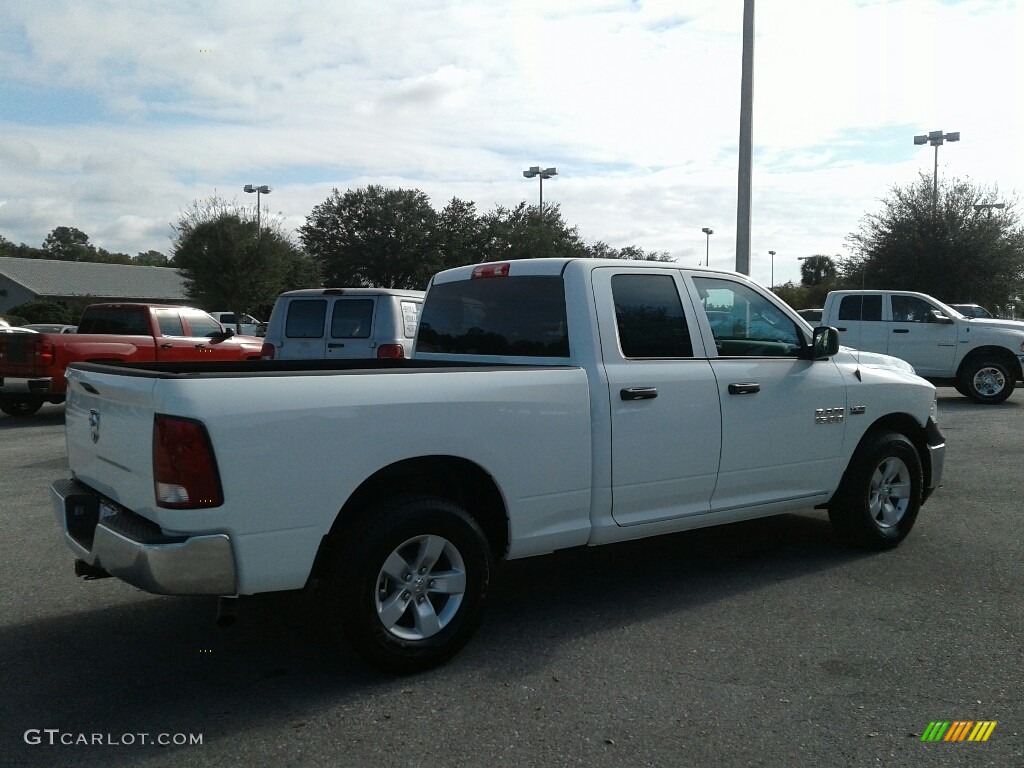2018 1500 Tradesman Quad Cab - Bright White / Black/Diesel Gray photo #5
