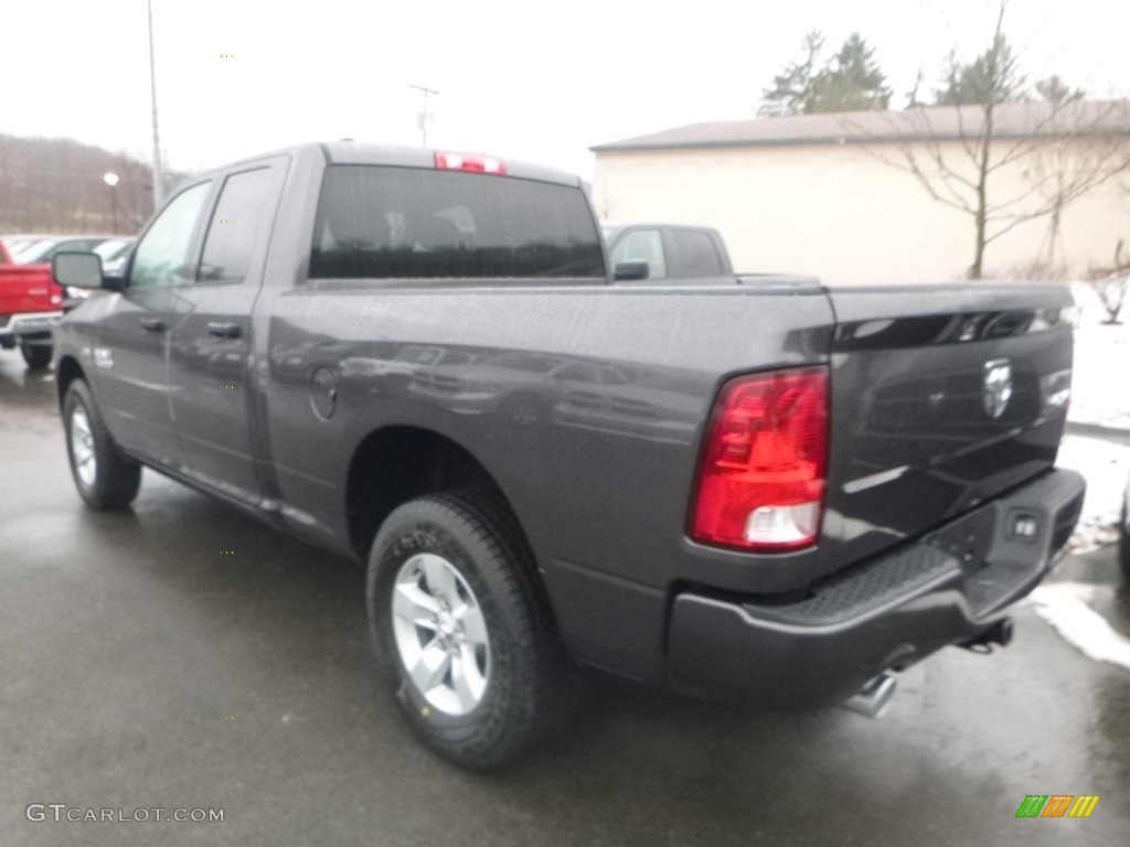 2018 1500 Express Quad Cab 4x4 - Granite Crystal Metallic / Black/Diesel Gray photo #3
