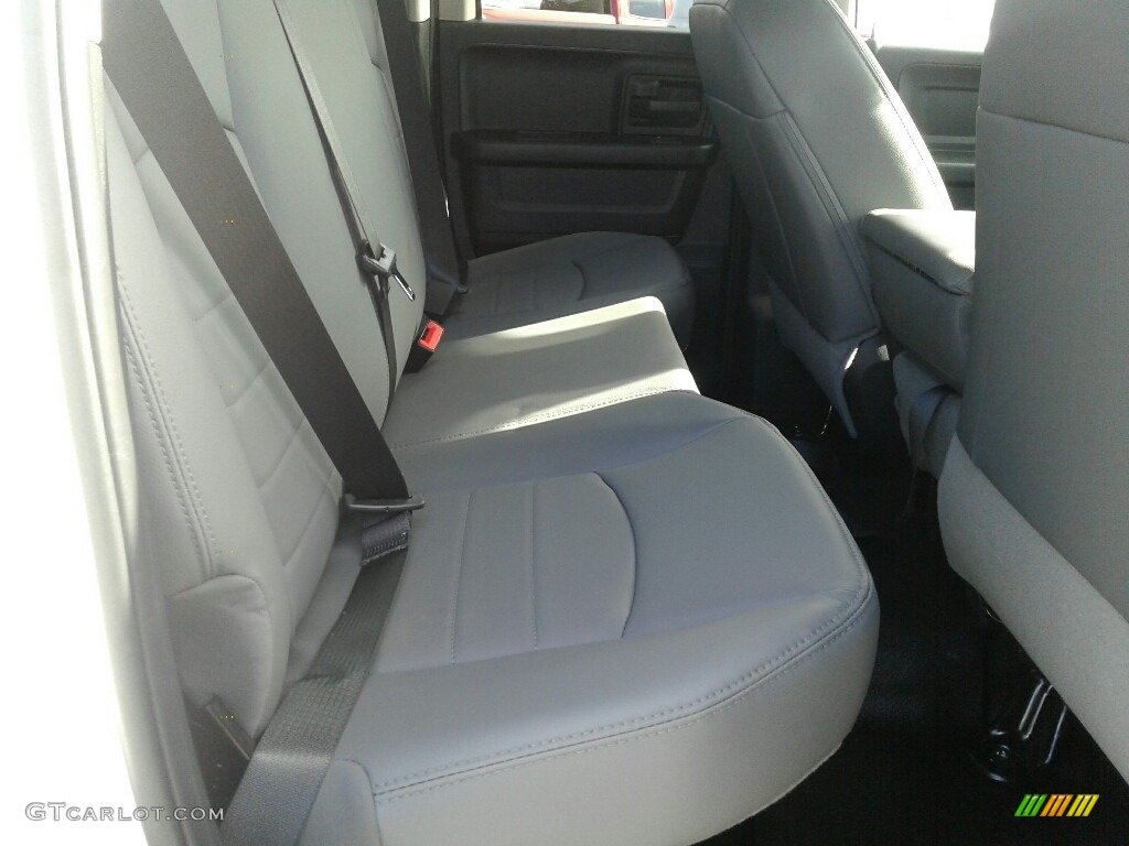 2018 1500 Tradesman Quad Cab - Bright White / Black/Diesel Gray photo #11
