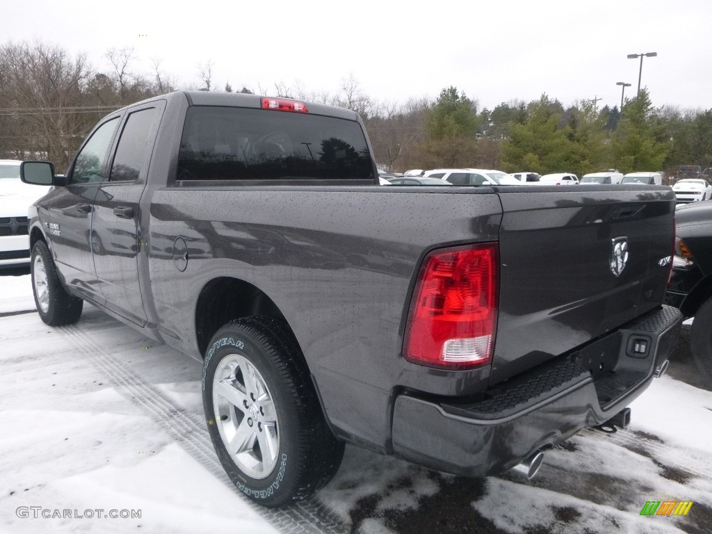 2018 1500 Express Quad Cab 4x4 - Granite Crystal Metallic / Black/Diesel Gray photo #3