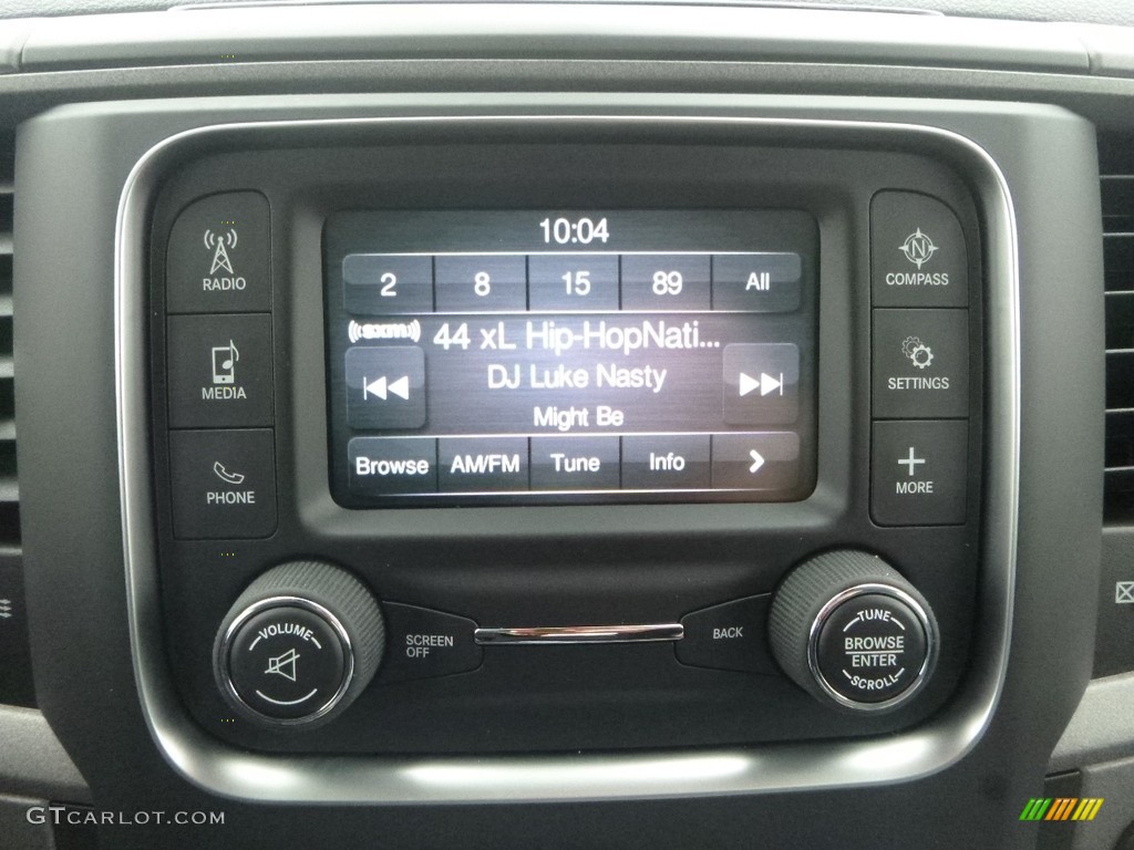 2018 1500 Express Quad Cab 4x4 - Granite Crystal Metallic / Black/Diesel Gray photo #18