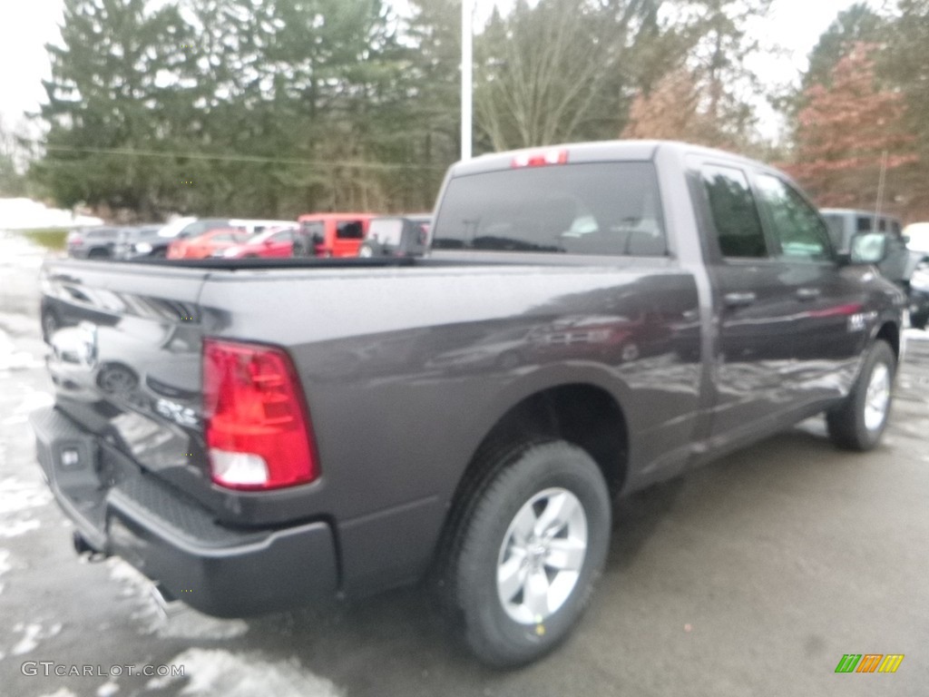 2018 1500 Express Quad Cab 4x4 - Granite Crystal Metallic / Black/Diesel Gray photo #5