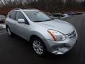 2011 Silver Ice Metallic Nissan Rogue SV AWD  photo #5