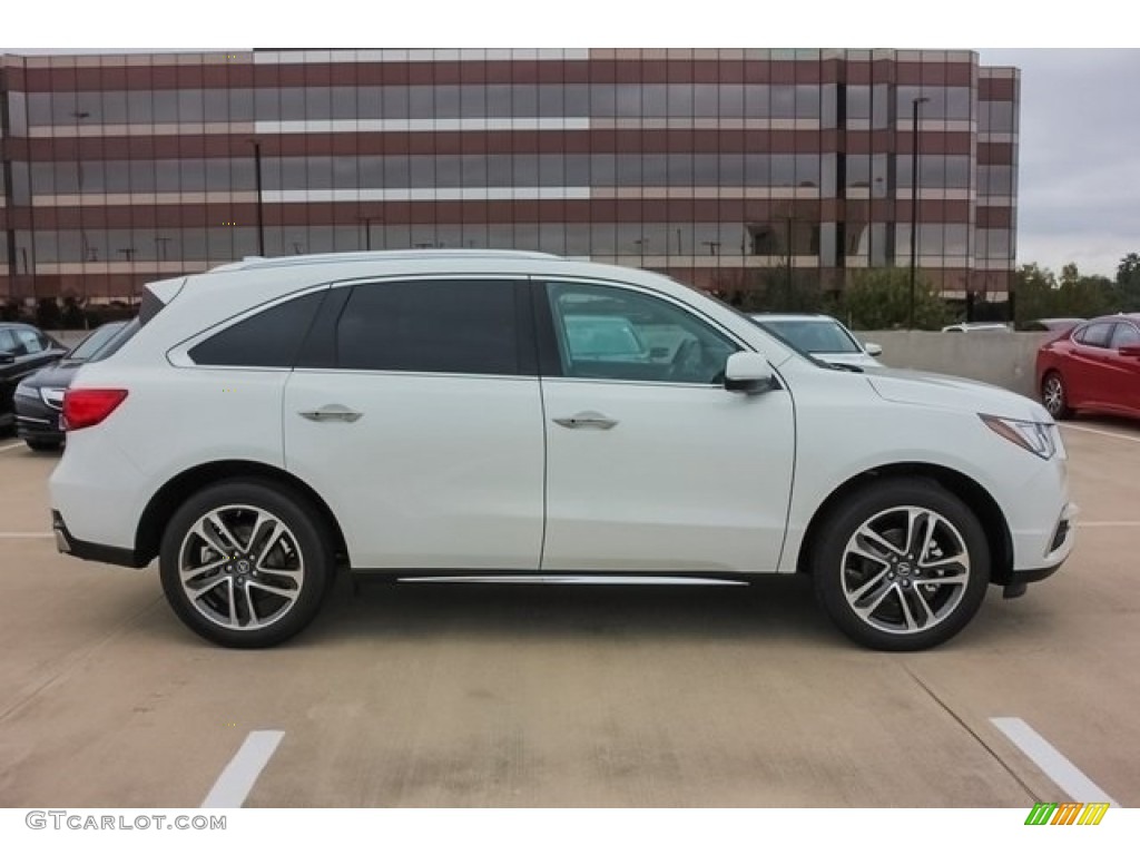 2018 MDX  - White Diamond Pearl / Espresso photo #8