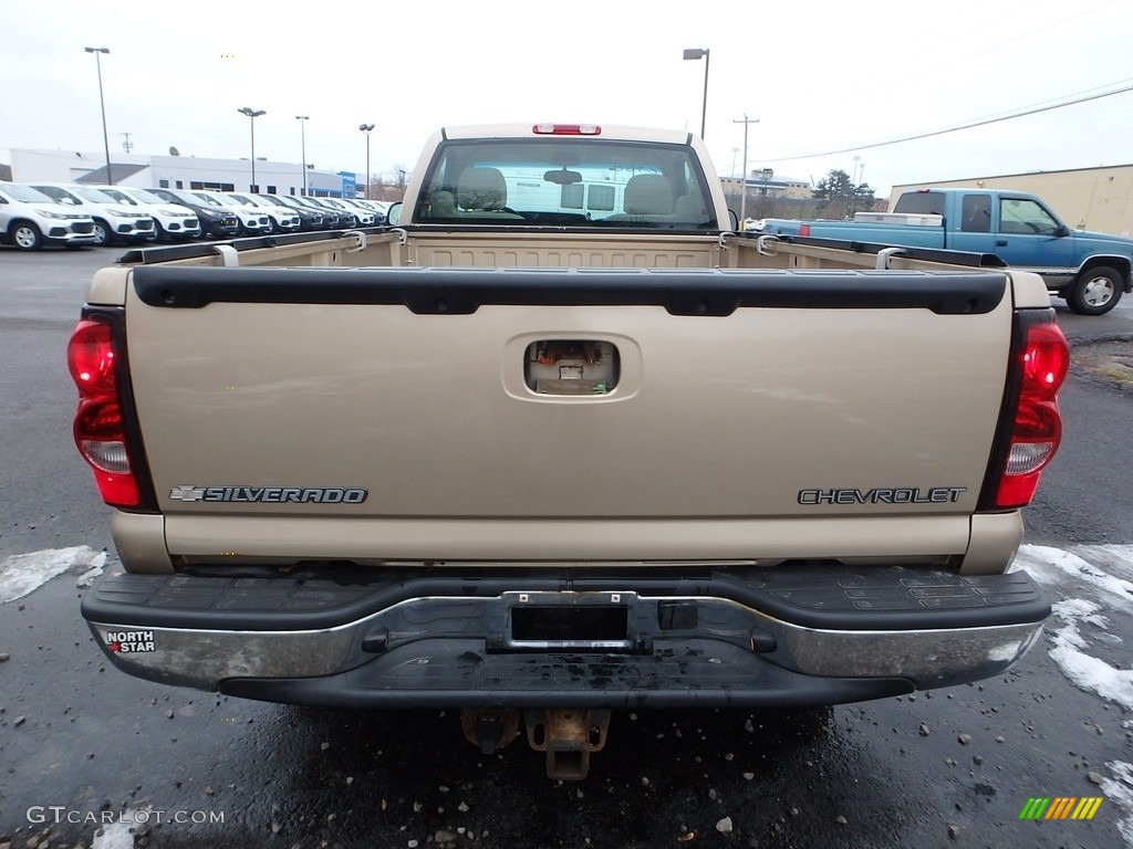 2004 Silverado 1500 Z71 Regular Cab 4x4 - Sandstone Metallic / Tan photo #3