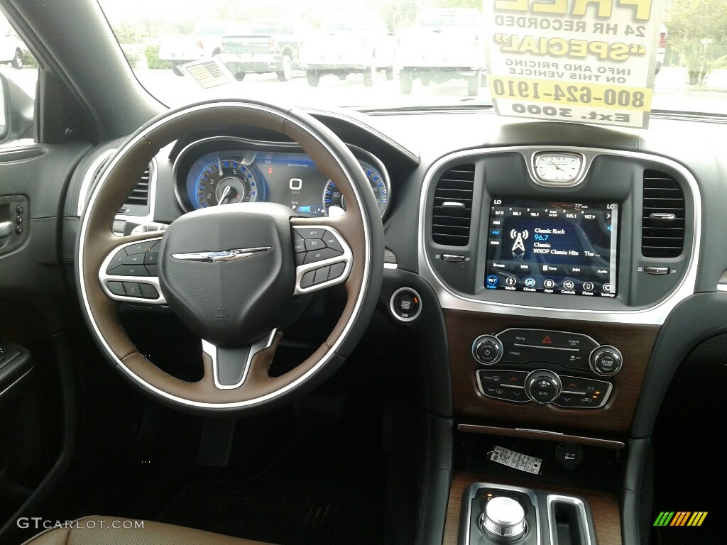 2018 Chrysler 300 C Deep Mocha Dashboard Photo #124475229