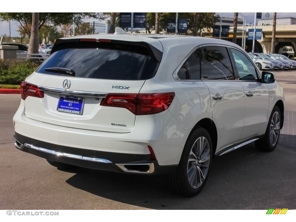 2018 MDX AWD - White Diamond Pearl / Ebony photo #7