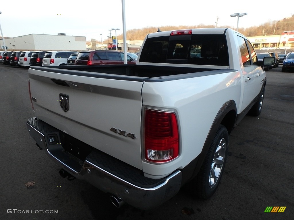 2018 1500 Laramie Crew Cab 4x4 - Bright White / Black photo #5