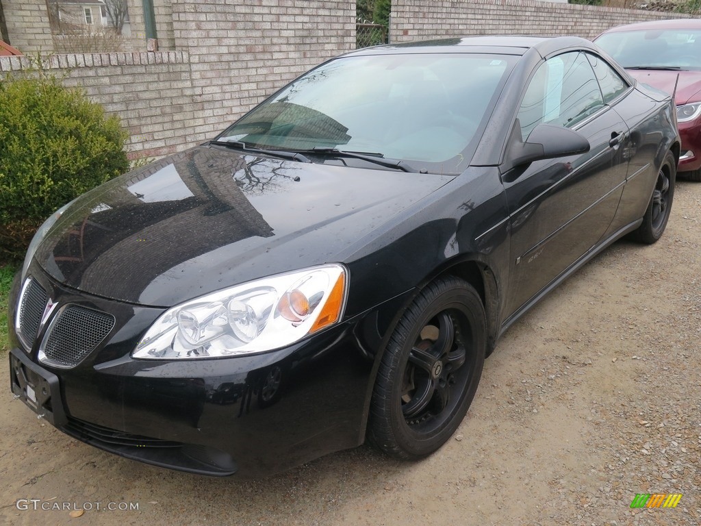 2006 G6 GT Convertible - Black / Ebony photo #4