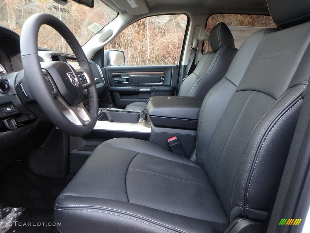 2018 1500 Laramie Crew Cab 4x4 - Bright White / Black photo #10