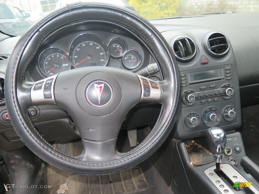 2006 G6 GT Convertible - Black / Ebony photo #6