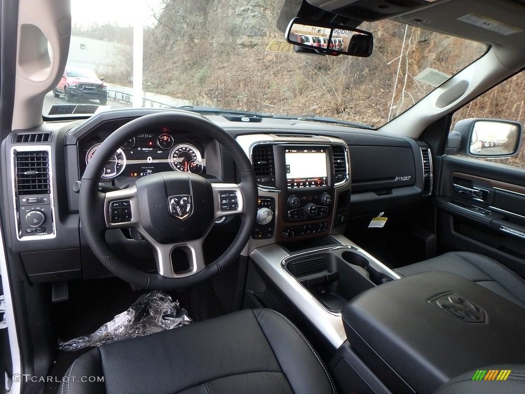 2018 1500 Laramie Crew Cab 4x4 - Bright White / Black photo #12
