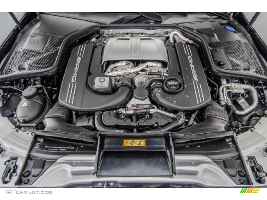 2018 Mercedes-Benz C 63 S AMG Sedan 4.0 Liter AMG biturbo DOHC 32-Valve VVT V8 Engine Photo #124478948