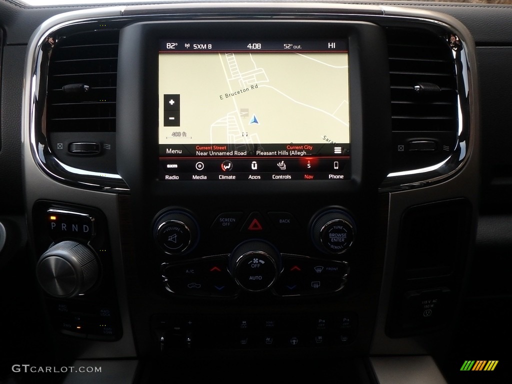 2018 1500 Laramie Crew Cab 4x4 - Bright White / Black photo #17