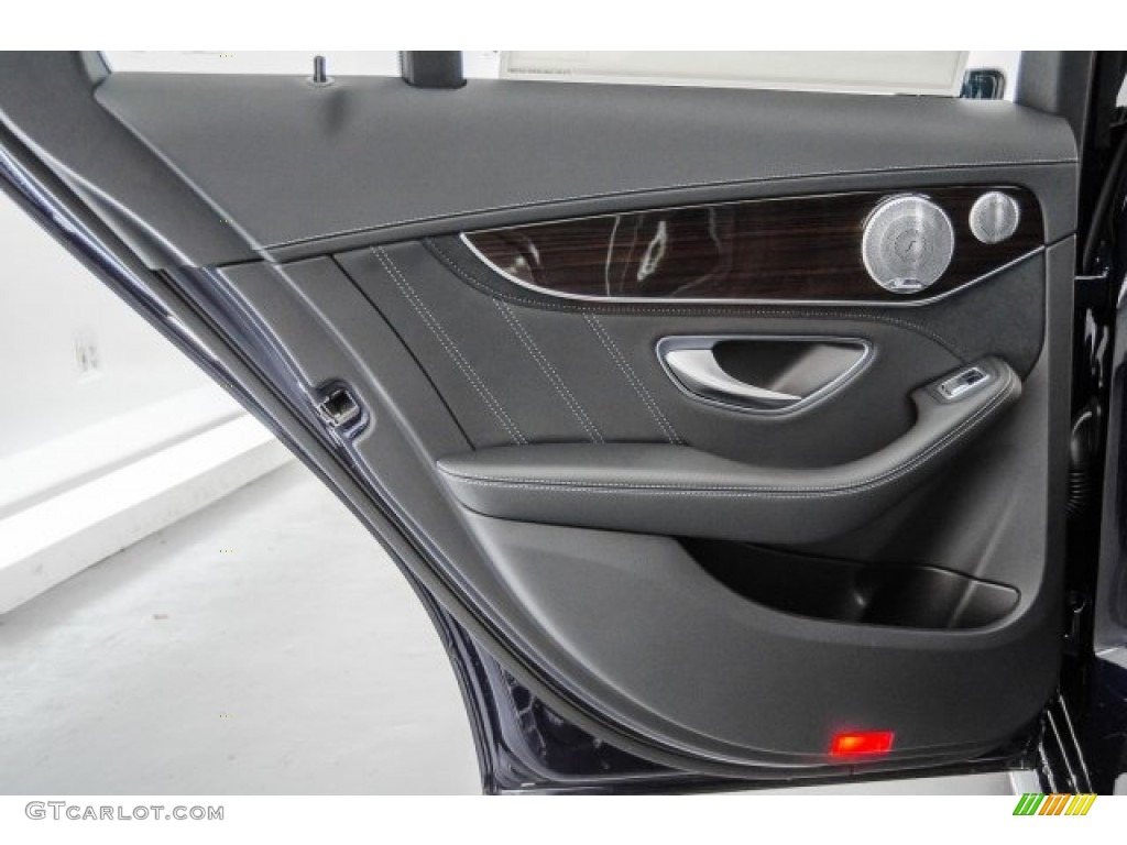 2018 Mercedes-Benz C 63 S AMG Sedan Black Door Panel Photo #124479388